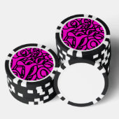 paarse pokerchip (Opstapeling)