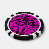 paarse pokerchip (Enkel)