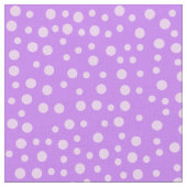 Paarse poladots Pattern Stof (Close Up)