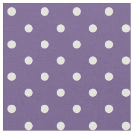 Paarse polaire dots Fabric Stof
