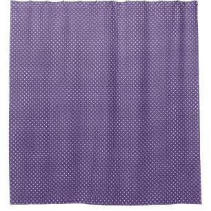 Paarse polaire dots Shower Curtain Douchegordijn