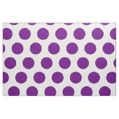 Paarse Polka Dot Stof (Fat Quarter)