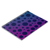 Paarse Polka Notitieboek (Linkerzijde)