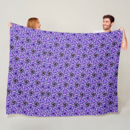 Paarse Polsslag Fleece Deken