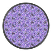 Paarse Polsslag Hockey Puck (Voorkant)