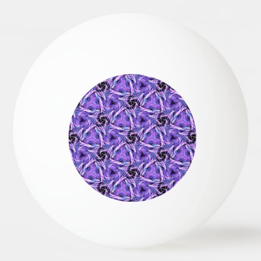 Paarse Polsslag Pingpongbal (Voorkant)