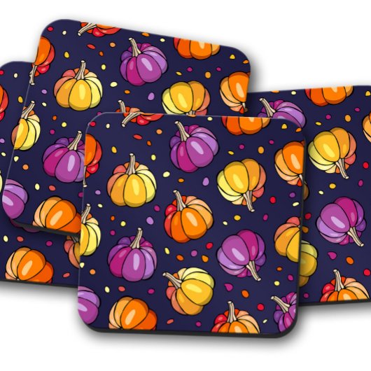 Paarse pomkin | Onderzetter van Paarse pompoenDrin