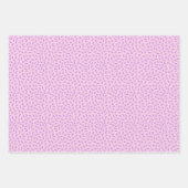 Paarse pompoen en spook Halloween Inpakpapier Vel (Voorkant 3)