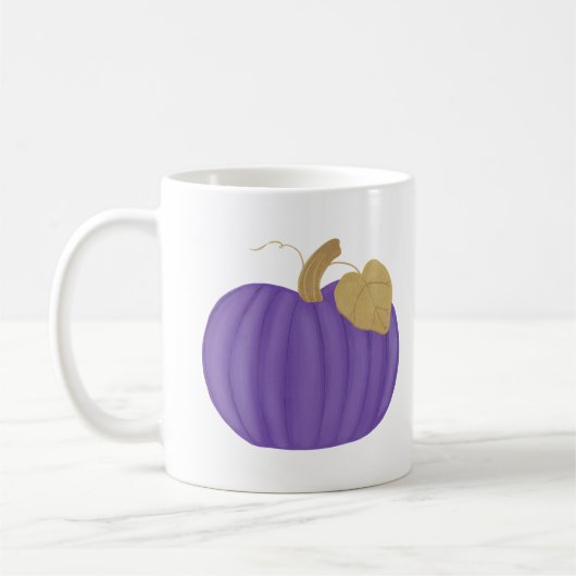 Paarse pompoen goudlef Mokken (Links)