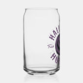 Paarse pompoen Halloween Glass Blikvorm Glas (Rechts)