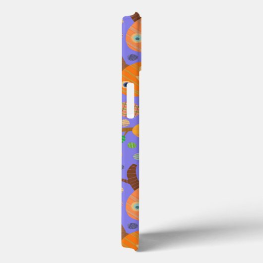 Paarse pompoenpatch Case-Mate iPhone case (Achterkant / Rechts)