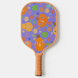 Paarse pompoenpeddel pickleball paddle