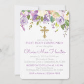 Paarse pony Girl Eerste Heilige Communauteit Kaart (Voorkant)