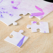 Paarse Pony Puzzle Legpuzzel (Zijkant)