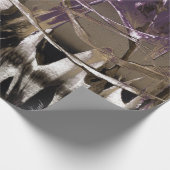 Paarse Pop Royale Cadeaupapier (Hoek)