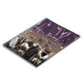 Paarse Pop Royale Notitieboek (Linkerzijde)