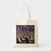 Paarse Pop Royale Tote Bag (Voorkant)