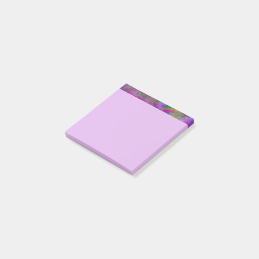 Paarse Post-it notities Post-it® Notes (Schuin)