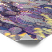 Paarse Prickly Pears | POSTER (Hoek)