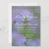 Paarse primrose kaart (Voorkant)