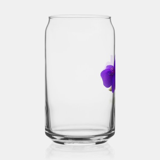 Paarse Princess Flower Bloemen Blikvorm Glas (Rechts)