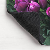Paarse Prins Tulips Muismat (Hoek)