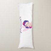Paarse prinses Fairy Body Pillow Lichaamskussen (Voorkant Verticaal)