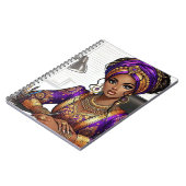 Paarse prinses Notitieboek (Linkerzijde)