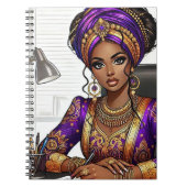 Paarse prinses Notitieboek (Voorkant)