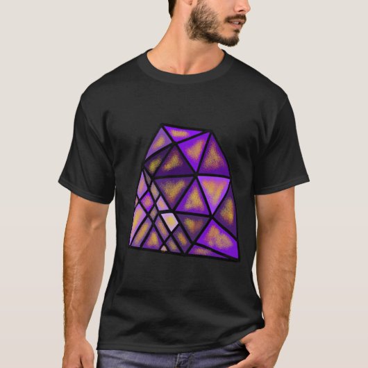 Paarse prisma t-shirt (Voorkant)