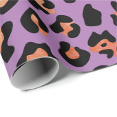 Paarse proefkonijn cadeaupapier (Rol Hoek)