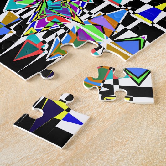 Paarse prose, 2230d legpuzzel (Zijkant)