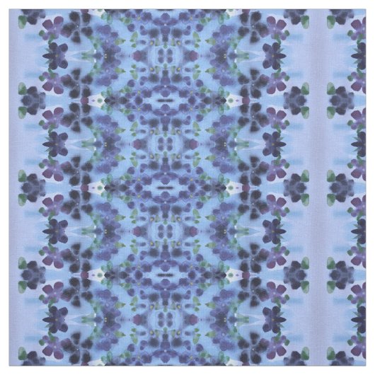 Paarse pruim aquarel stof (Swatch)