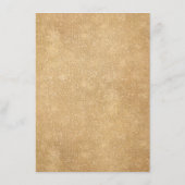 Paarse pruim blush roze rozen bruiloft details informatiekaartje (Achterkant)