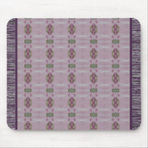 Paarse pruim en mauve patroon muismat