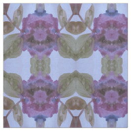 Paarse pruim en olijf groen en blauw stof