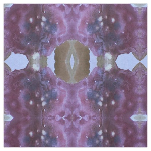 Paarse pruim en olijfgroen stof (Swatch)