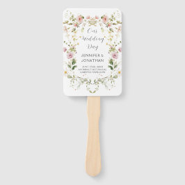 Paarse Pruim Lavendel Pioen Rozen Groene Programma Handwaaier