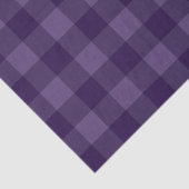 Paarse Pruim Tartan Schotland Geruit Patroon Print Tissuepapier (Detail)
