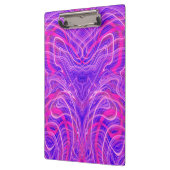 Paarse psychedelische patroon klembord (Links)