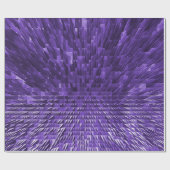 Paarse Pyramide City..... Cadeaupapier (Vlak)