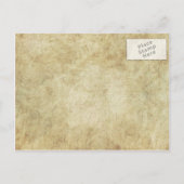  Paarse Queen Anne's Lace Save the Date Aankondigingskaart (Achterkant)