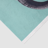 Paarse Ram Blowing Bubble Gum Decouapge Tissuepapier (Detail)