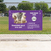 Paarse Ramadan Banner te koop (Insitu)