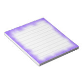 paarse rand notitieblok (Schuin)