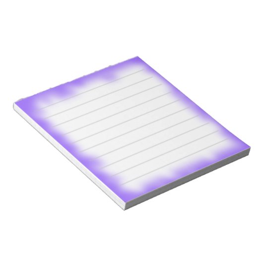 paarse rand notitieblok (Schuin)