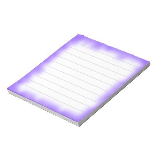 paarse rand notitieblok (Linkerzijde)