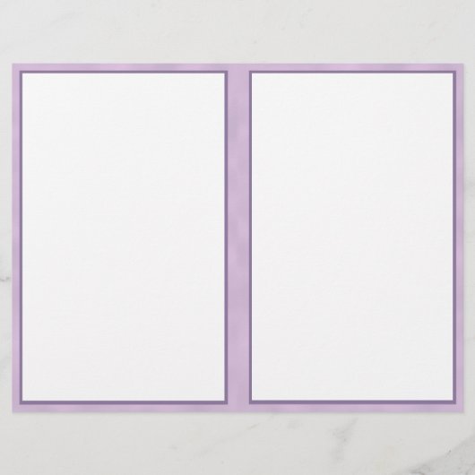 Paarse rand Papier 8.5 x 11 (Voorkant)