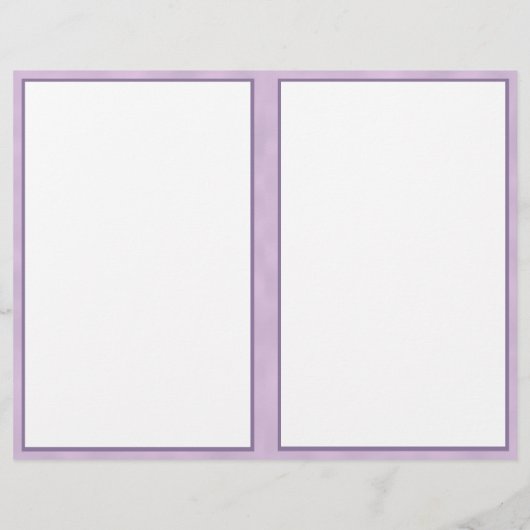 Paarse rand Papier 8.5 x 11 (Achterkant)