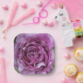 Paarse Ranunculus Papieren Bordje (Feest)